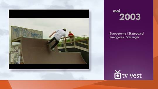 2003: Stavanger klar for Europaturné i Skateboard