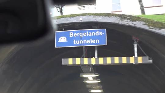Bergelandstunnelen i Stavanger åpnet