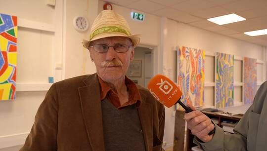 Kjell Pahr-Iversen(85) åpner nytt atelier