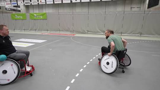 Ålgård starter med rullestolhåndball