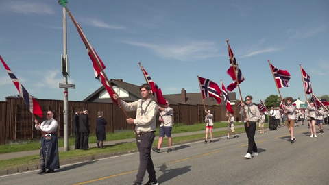 17. mai toget på Hundvåg