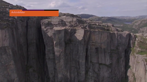 Person omkommet på vei til Preikestolen