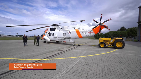 Sea King 060 flyttes til museum i morgen