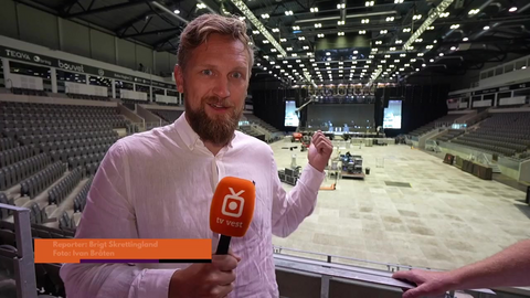 DNB Arena er klar for Sibbe og over 10 000 fans