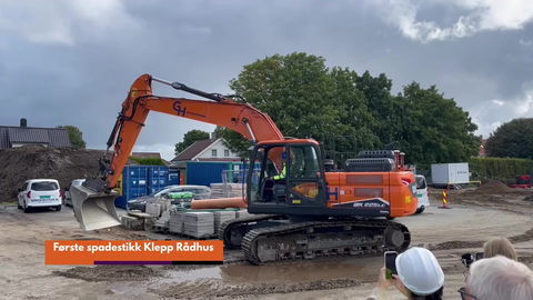 Byggingen av nye Klepp rådhus er i gang