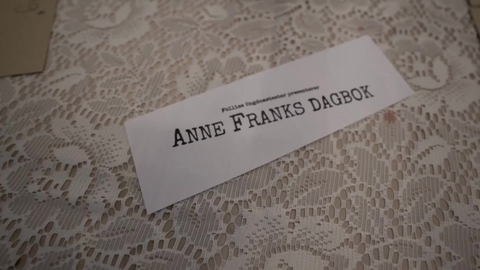 Rekordinteresse for Anne Franks dagbok