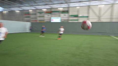 Med livet som innsats på fotballbanen