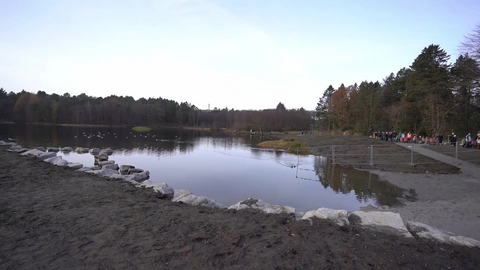 Folksomt når Vannassen åpnet