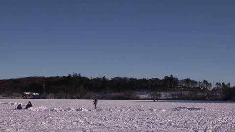 Ski og skøyter på Mosvannet