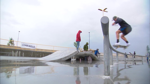 Europas største skatepark er åpen 