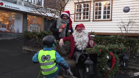 Nisse til tross: været setter preg på julehandelen i Sandnes