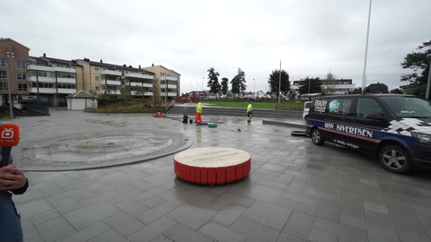 Nå mangler bare folk og liv på Hillevåg torg