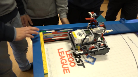 Snart klare for «First Lego Leauge» på Vitenfabrikken 