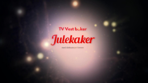 TV Vest baker julekaker