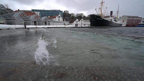 Forbereder seg for ekstremværet Elsa