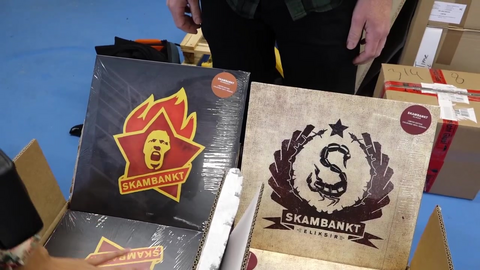 Skambankt byr vaffel og vinyl 