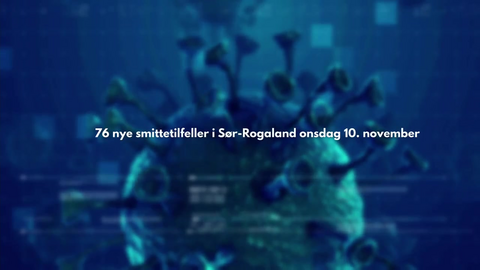 76 nye smittetilfeller i Sør-Rogaland