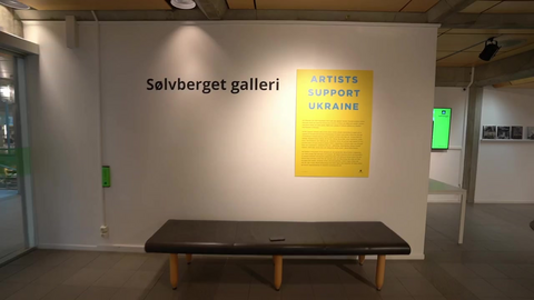 Ukrainske kunstnere stiller ut på Sølvberget