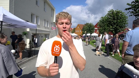 Hva spiser folk på tomatfestival?