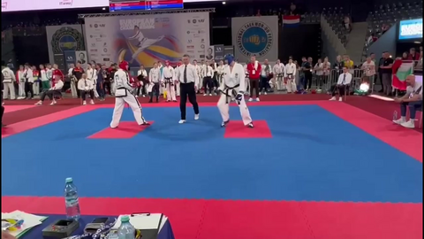 Rogalendinger briljerte under EM i taekwondo 