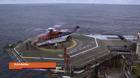 Helikopterkaos for offshoreansatte